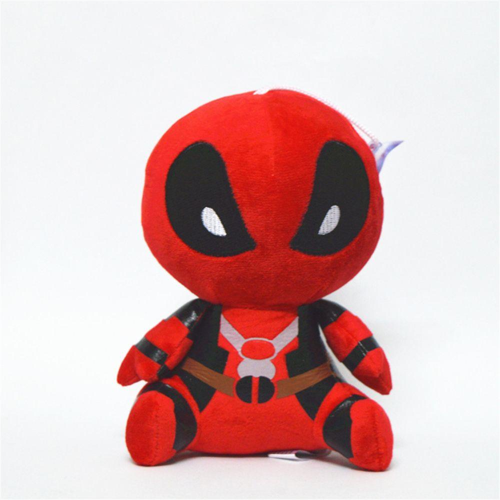 Lanfy Marvel Superhero Q Versi Xmas Hadiah Boneka Boneka Plush Hadiah Ulang Tahun Figure Mainan Boneka Mewah X-men Mainan Boneka