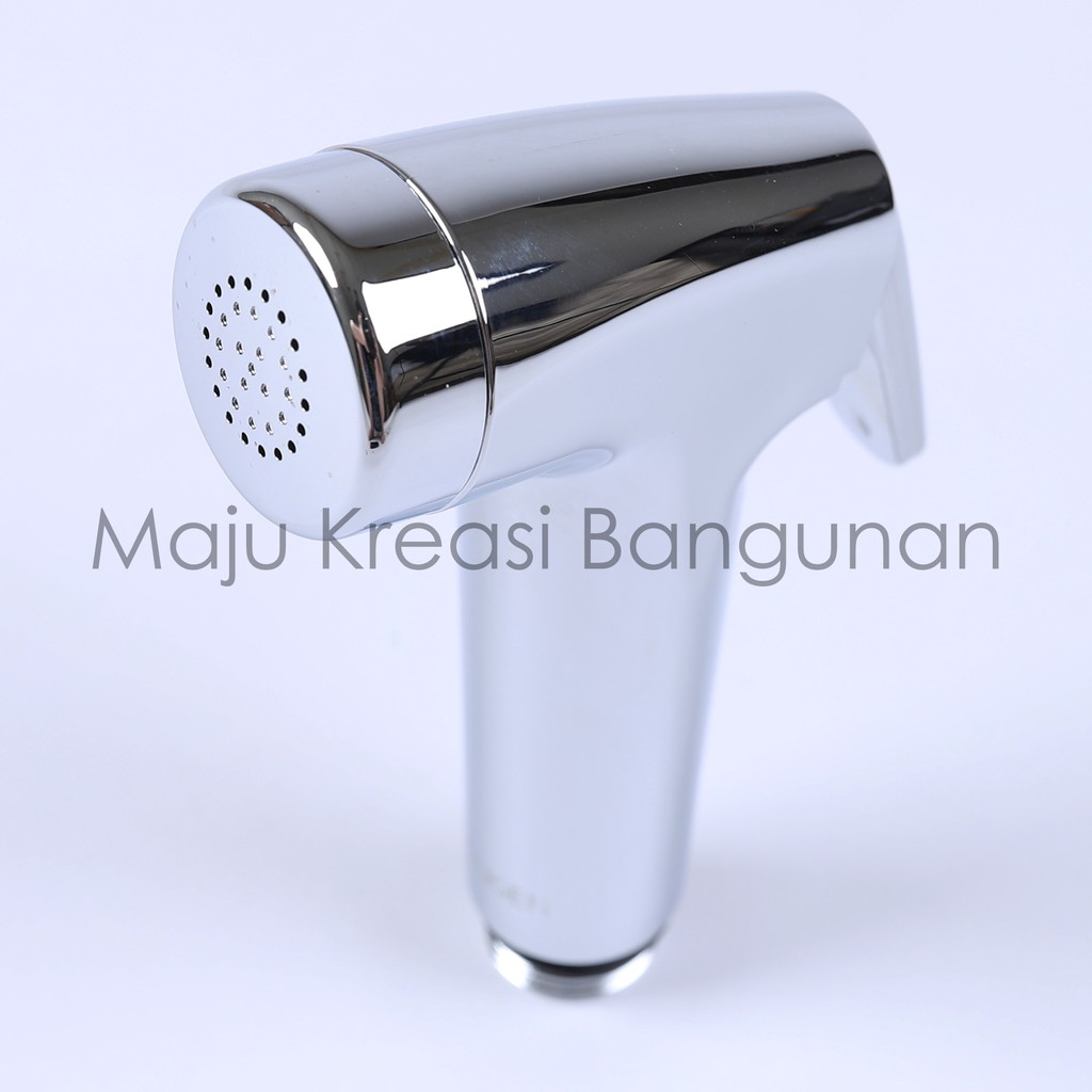 Kepala Jet Shower Bidet Toilet Kloset SOLIGEN Semprotan Air Washer Kamar Mandi Head Putih Chrome