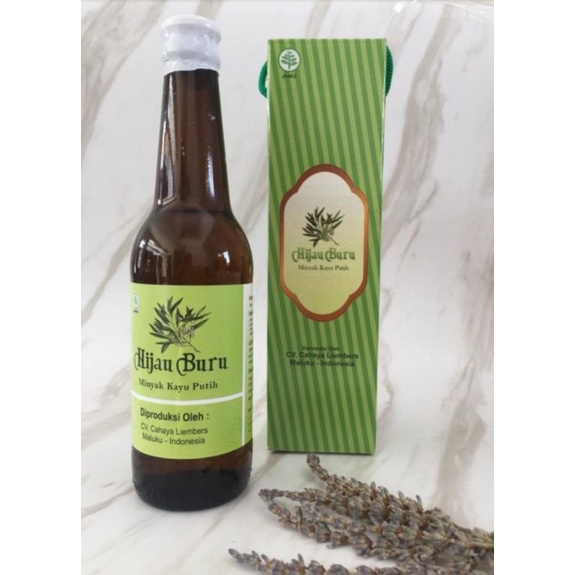 600 ML Minyak Kayu Putih Asli Ambon Hijau Buru Pulau Buru 100% Asli Ambon ORI Dijamin 100% ASLI