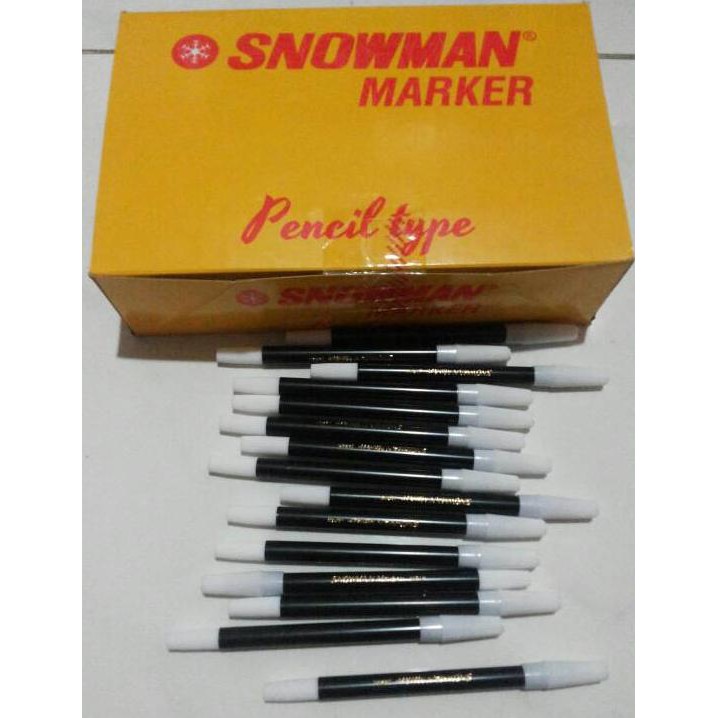 

Barang Berkualitas Spidol Kecil Snowman Marker Pencil Type ON SALE