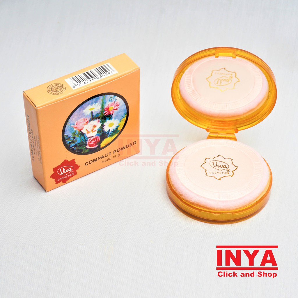 VIVA COSMETICS NATURAL COMPACT POWDER 19gr - BEDAK PADAT