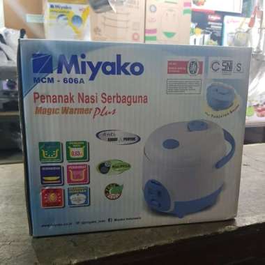 Miyako Rice Cooker Mini 0.6 Liter 3 in 1 - MCM606A