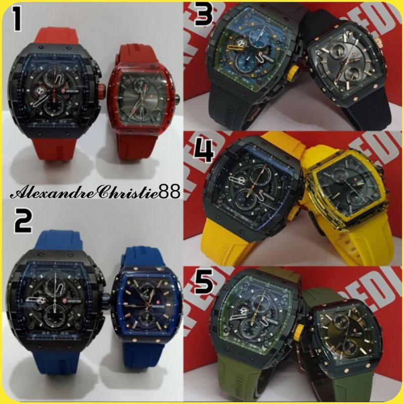 Jam Tangan Couple Expedition E6782 E6814 E 6782 E 6814 | Original