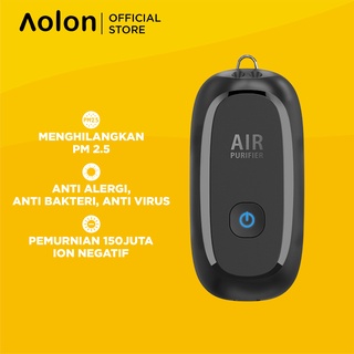 Aolon  Air Purifier M8 / Kalung Generator Ion Negatif Mini Portable Usb 150Million
