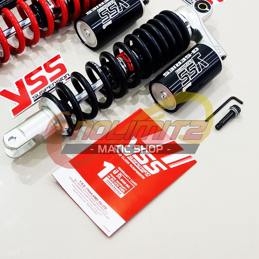 Shock YSS G Series Smooth 340mm Shockbreaker Honda Vario 160