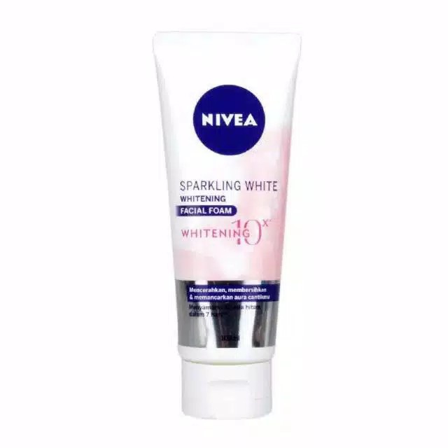 Nivea Sparkling Whitening White Facial Foam 50ml (100% Original)