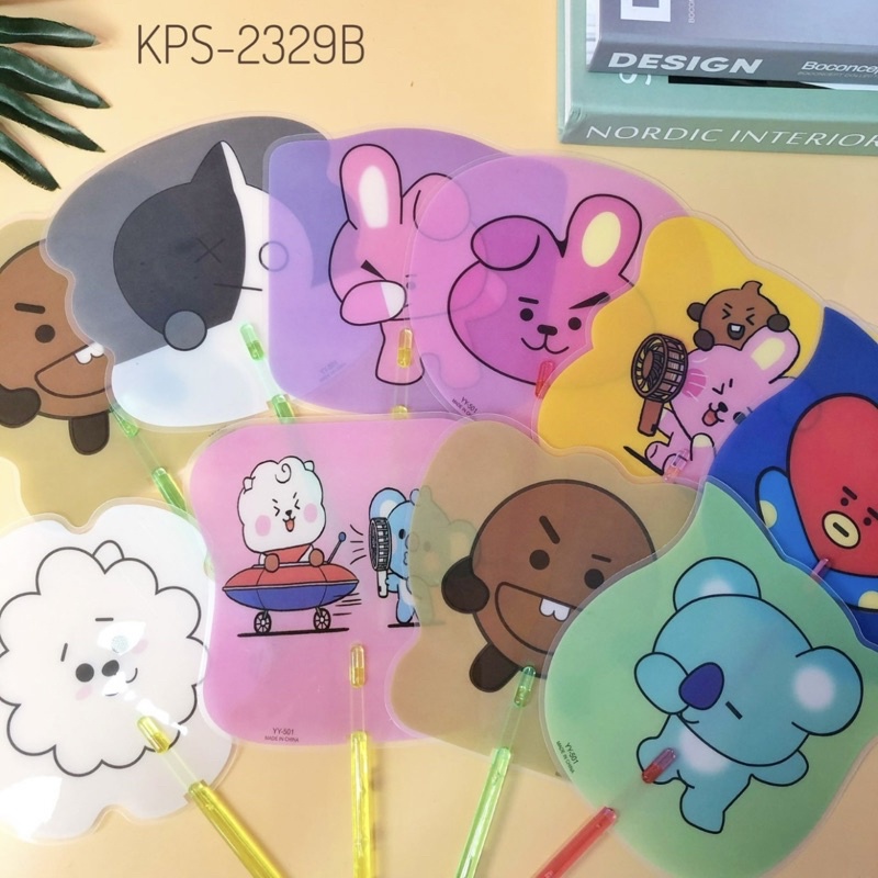 Kipas Peluit BT21 BTS 6pc murah grosir lusinan