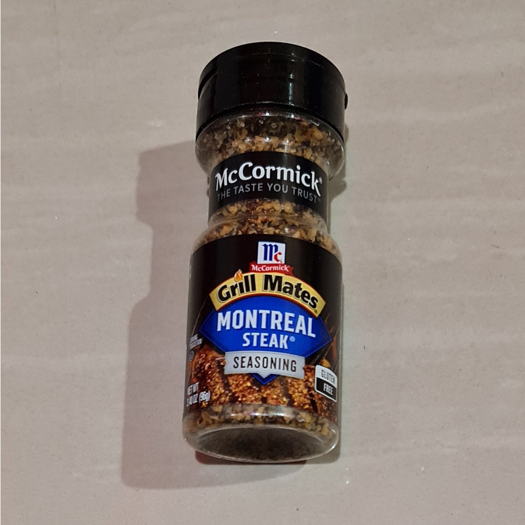 Mccormick Grill Mates Montreal Steak Seasoning Gluten Free 96 Gram