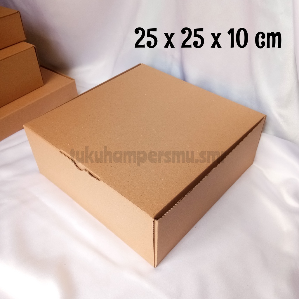 

(SAMARINDA) Kardus Packing Die Cut 25x25x10 cm