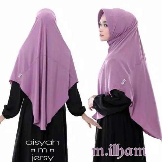KRN.01Jl22ᴿ - Hijab / Jilbab / Bergo Aisyah Aisah Size M Original By M ilham