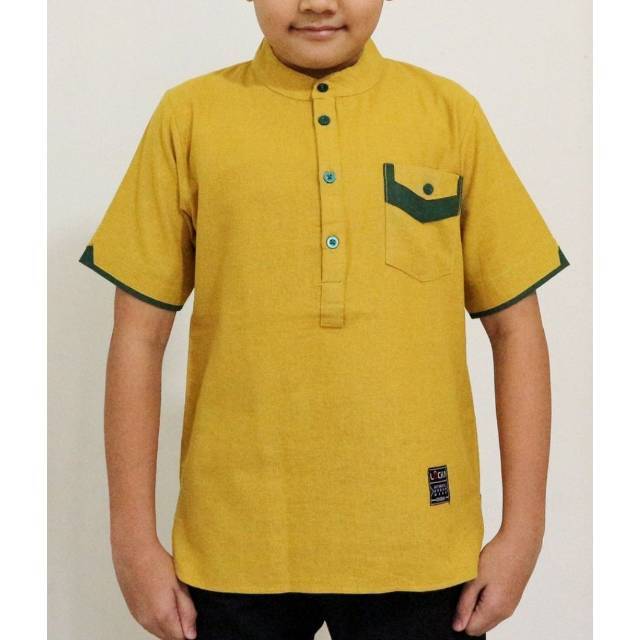 BAJU KOKO ANAK TURKI 2 8THN RAMI VARIASI SAKU Shopee 