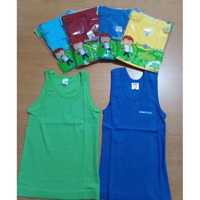 Kaos Singlet Rider Anak Anti Bacteria R224BBW (Warna)