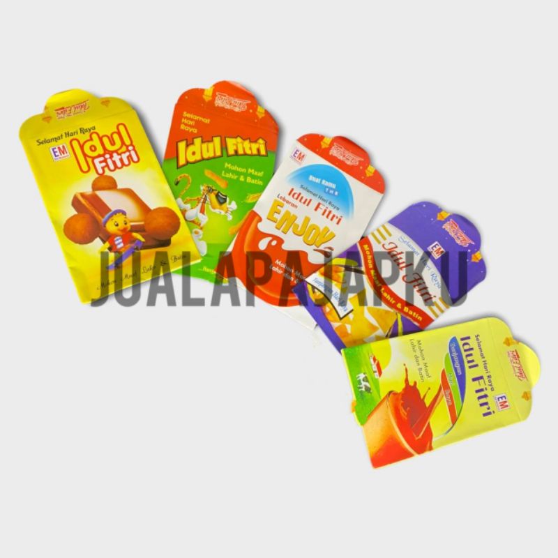 

Amplop Lebaran / Angpao Lebaran Hari Raya Idul Fitri isi 8