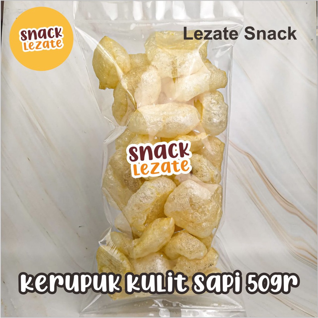 

Krupuk Kulit Sapi 50gr Asli Murah / Krupuk Rambak Sapi Solo Matang Super Halal Asin / Kerupuk Kulit Sapi Wap Shop