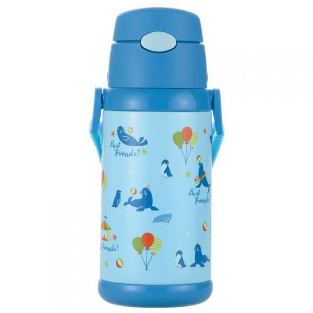 Richell 2 Way Stainless Water Bottle Botol Minum