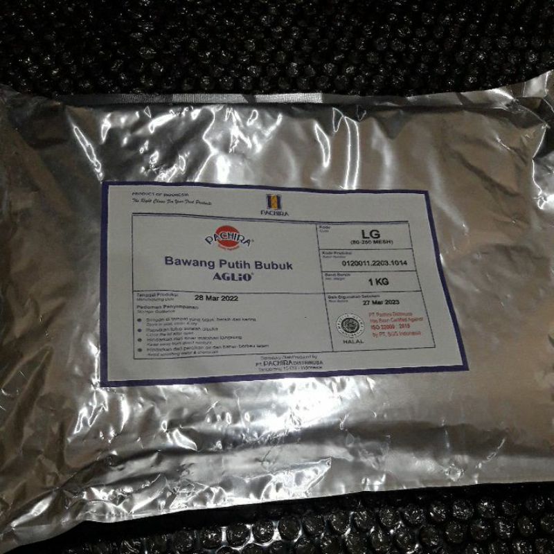 

bawang putih bubuk aglio pachira LG 1 kg