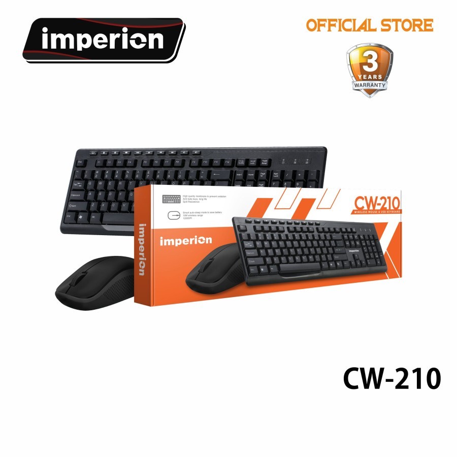 Imperion CW-210 Wireless Mouse &amp; Keyboard