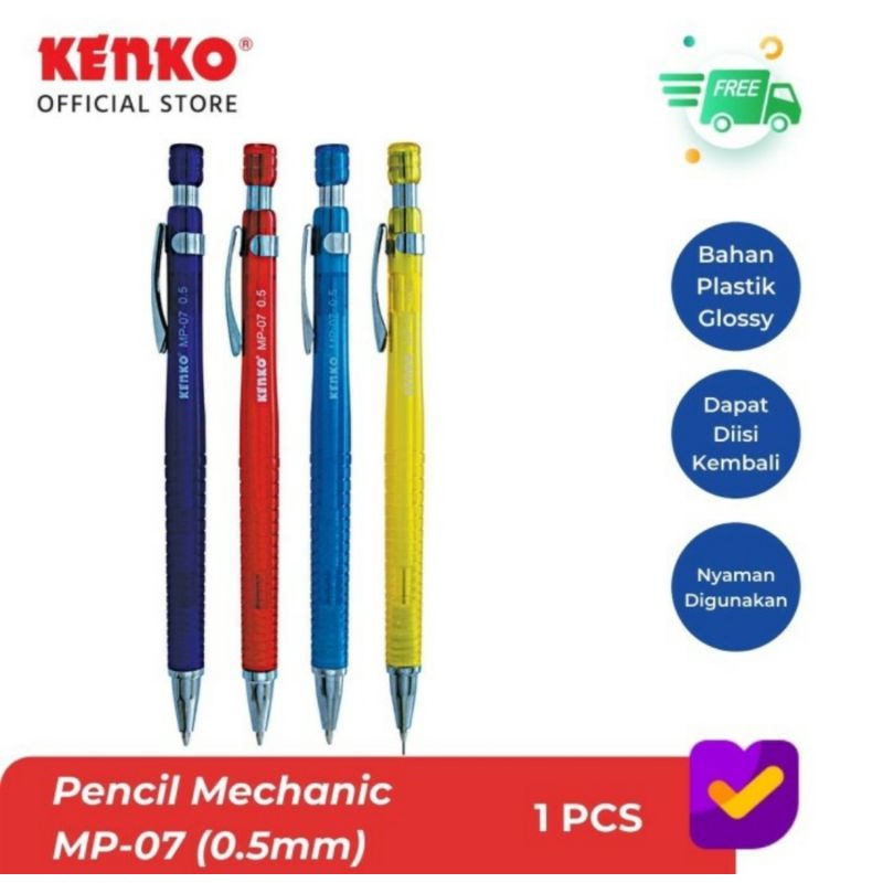 

MG - PENSIL KENKO MEKANIK 0.5 MM MP-07