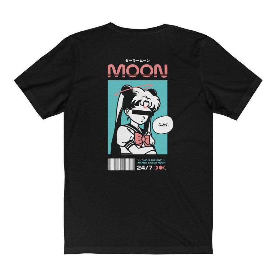 Kudou x Metro - Tshirt Sailormoon Nasa Girl Streetstyle Anime Manga