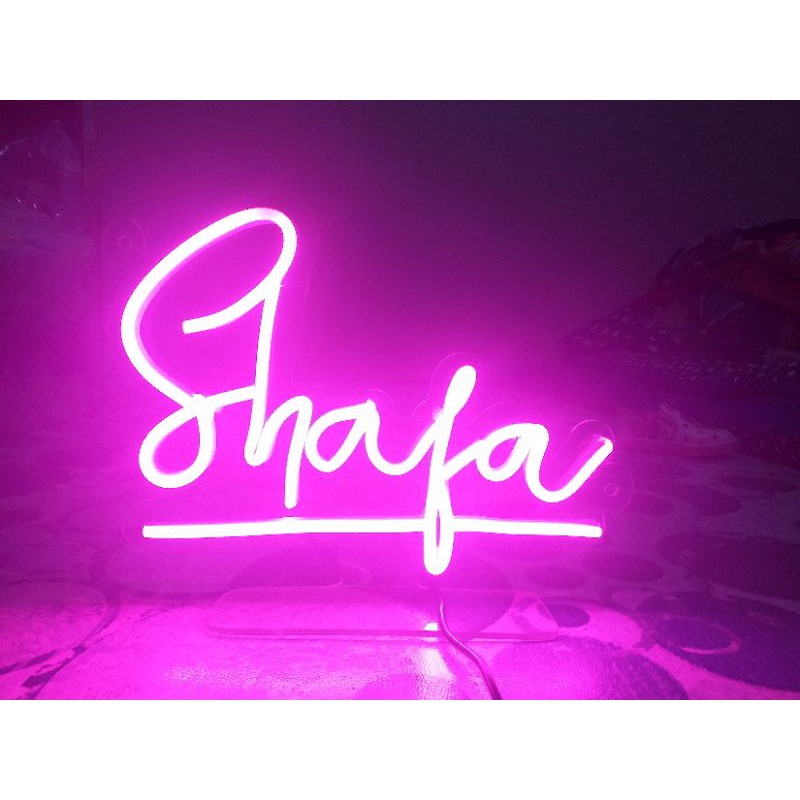

Neon Text, Neon sign ukuran 15*30