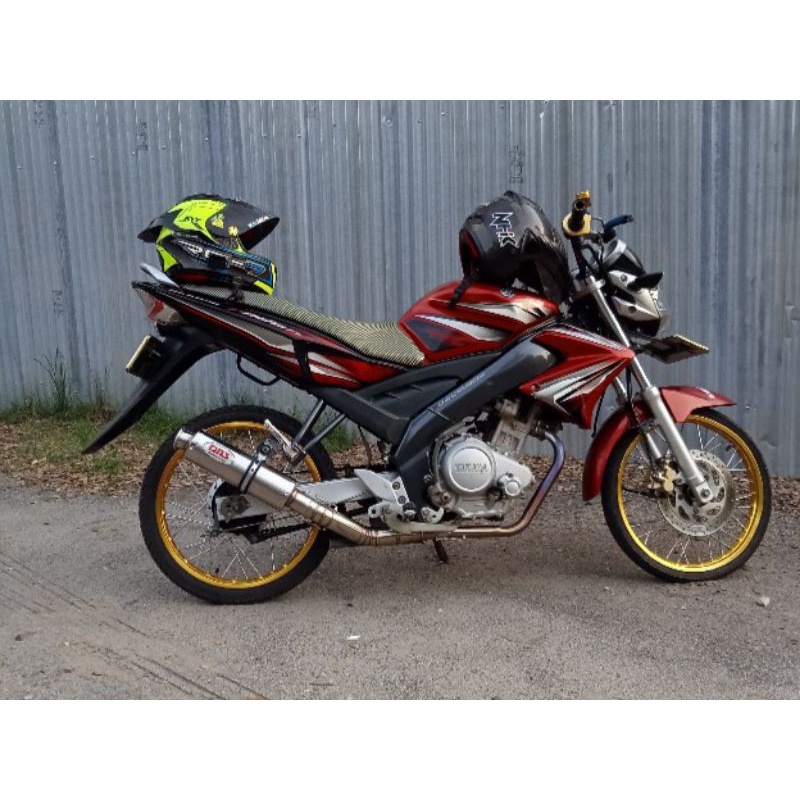 Knalpot racing DBS Vixion old new fullset lengkap