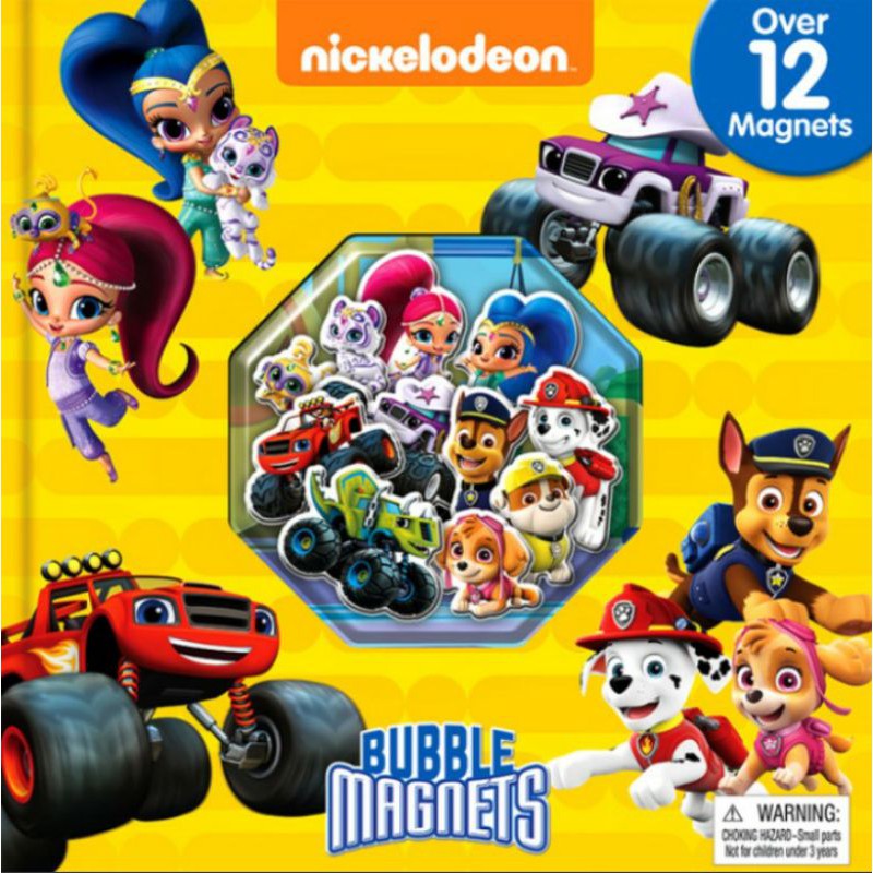 

Nickelodeon Bubble Magnets Board Book Over 12 magnets, buku import
