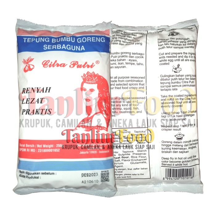 Tepung Bumbu Goreng Serbaguna Citra Putri - 250gr