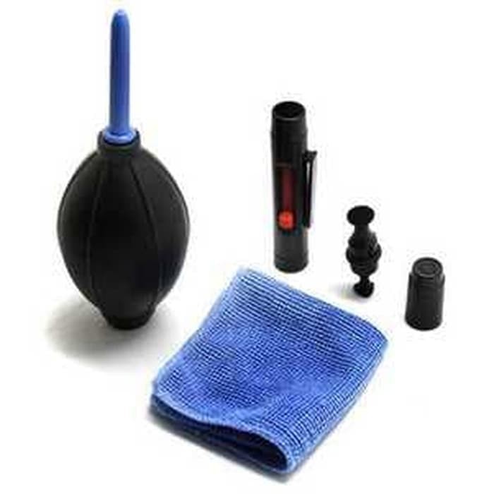 Cleaning Kit 3in1 Kamera Canon Nikon Blower Kuas Pembersih Debu LCD HP
