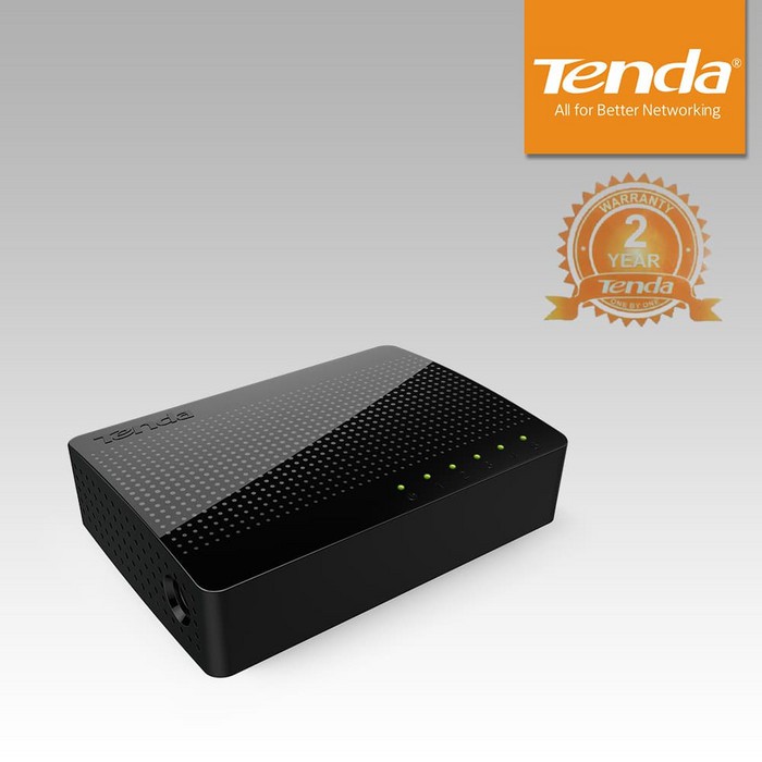 TENDA SG105 : Desktop Switch Hub GIGABIT Tenda SG105 SG-105 5 Port Gigabit 10/100/1000 Mbps