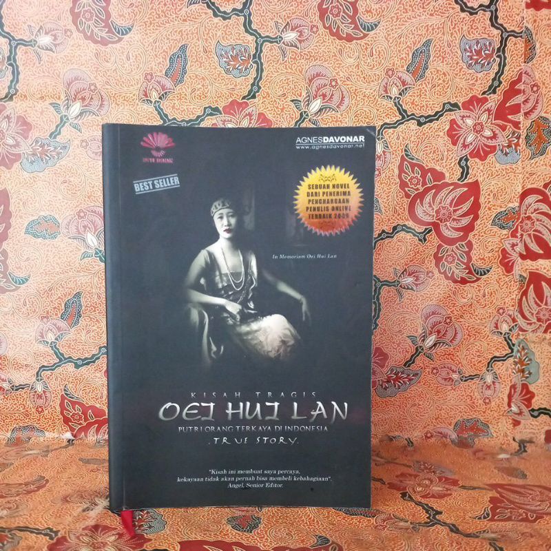Buku Biografi - Kisah Tragis Oei Hui Lan (Putri Orang Terkaya di Indonesia - True Story)