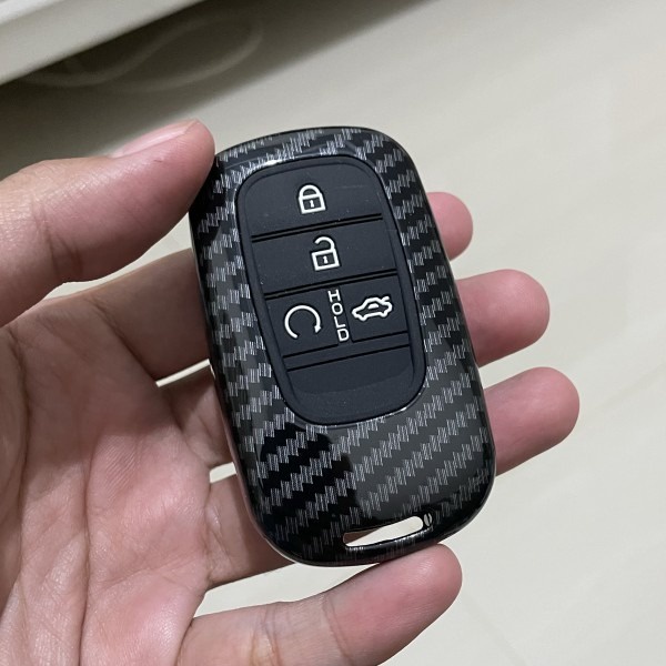 Casing Kunci Mobil Carbon Key Case Cover Honda HRV 2022