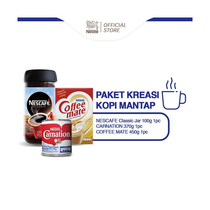 

Paket Kreasi Kopi Mantap (NESCAFE, CARNATION, COFFEE MATE)
