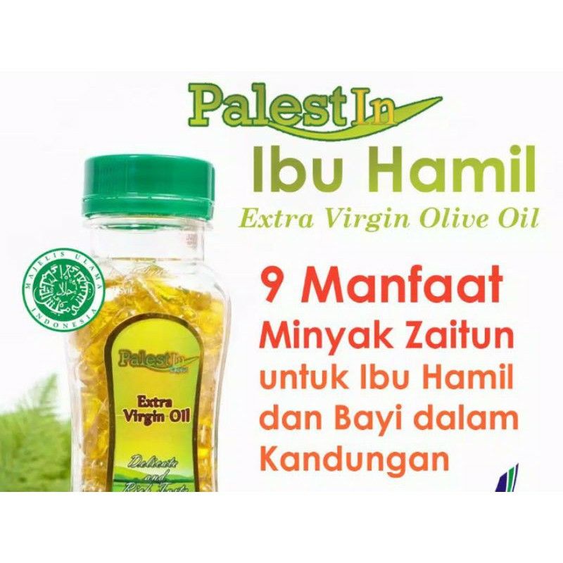 Minyak Zaitun Palestin Extra Virgin Olive Oil 100 kapsul