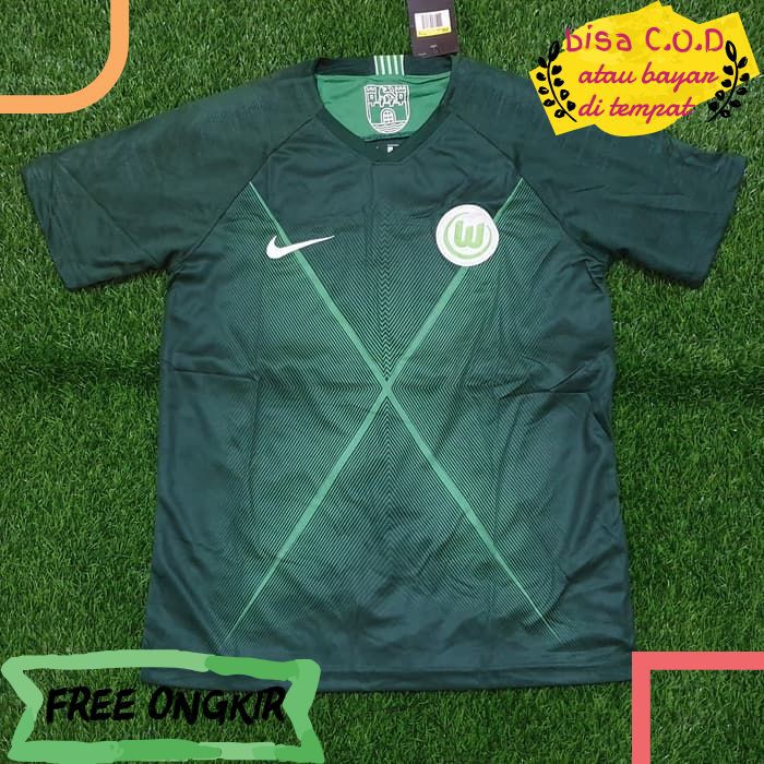 [COD]35 BAJU BOLA JERSEY BOLA VFL WOLFSBURG HOME 2020 GRADE ORIGINAL KAOS BOLA BAJU MURAH