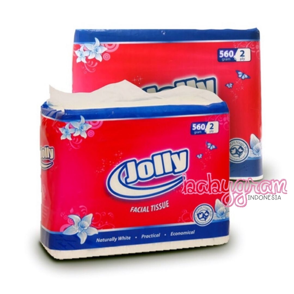 JOLLY tissue 560gr tisue tisu Facial 2ply 560 gram