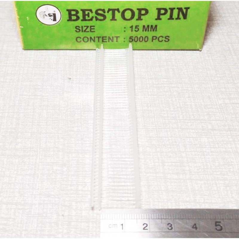 TOP PIN GBL / TAG PIN Isi Ranfil Tag Gun 5000 Pcs 15mm-25mm-35mm