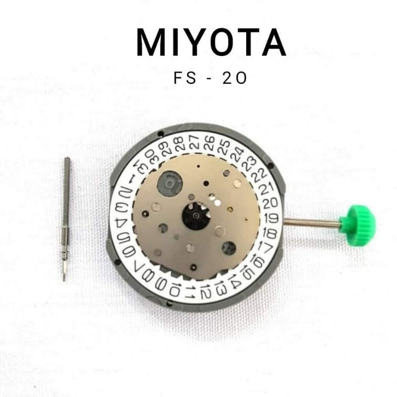 Mesin Jam Tangan Crono aktif Miyota FS00, FS10,,FS20 Kulitas original Mesin Jam Tangan Arloji