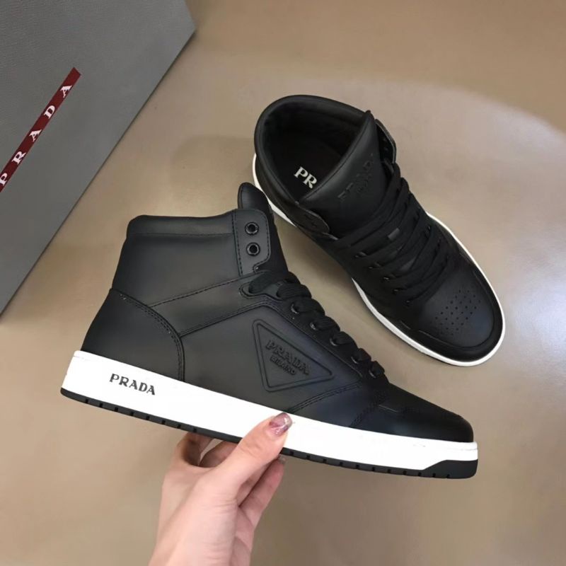 sepatu pria sneaker boots cowok pr4da2022 men shoes high end mirror