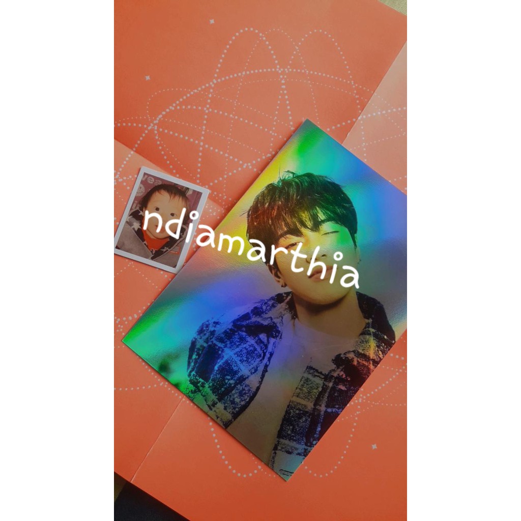 PC BABY POSTCARD HOLOGRAM HARUTO TREASURE