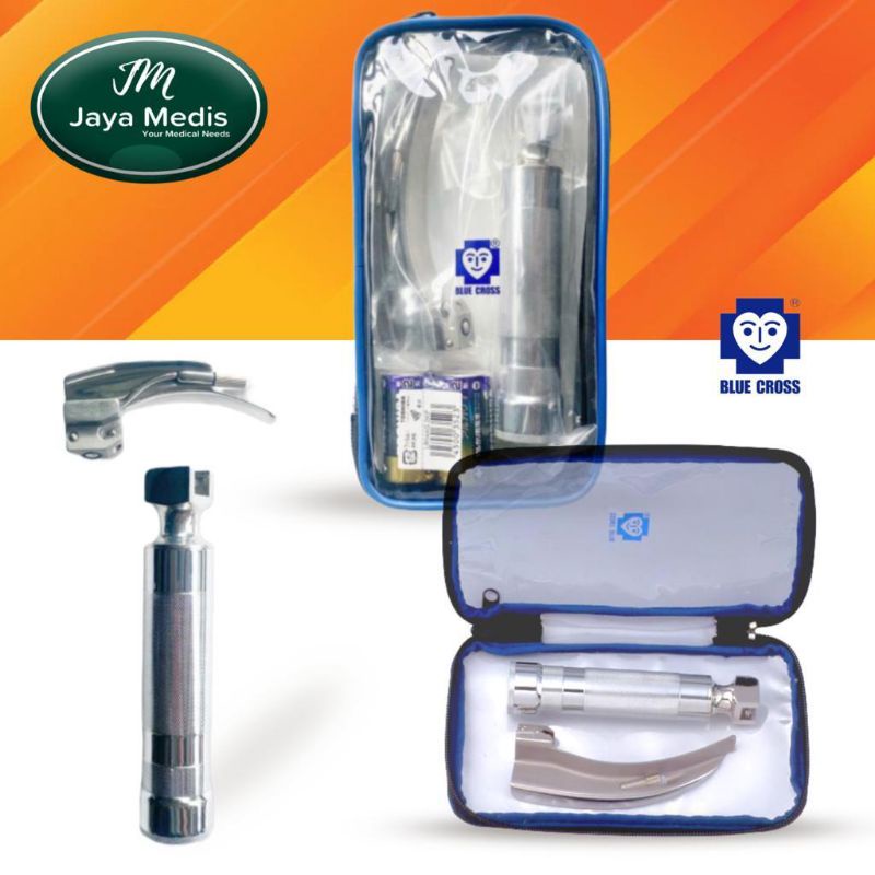 Mcintosh Laryngoscope Adult LS-A BLuecross