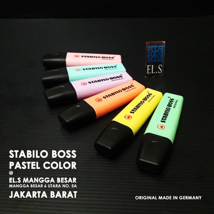 

Unik Stabilo Boss Pastel Colors - Hint Of Mint Eksklusif