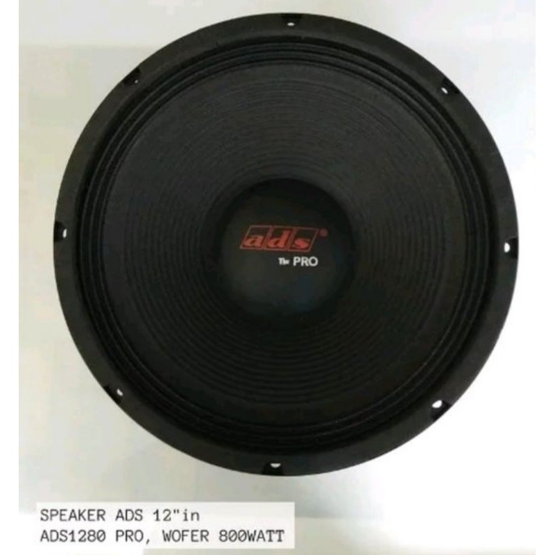 speaker  ads  12 inch 1280 speaker ads 800watts magnet besar