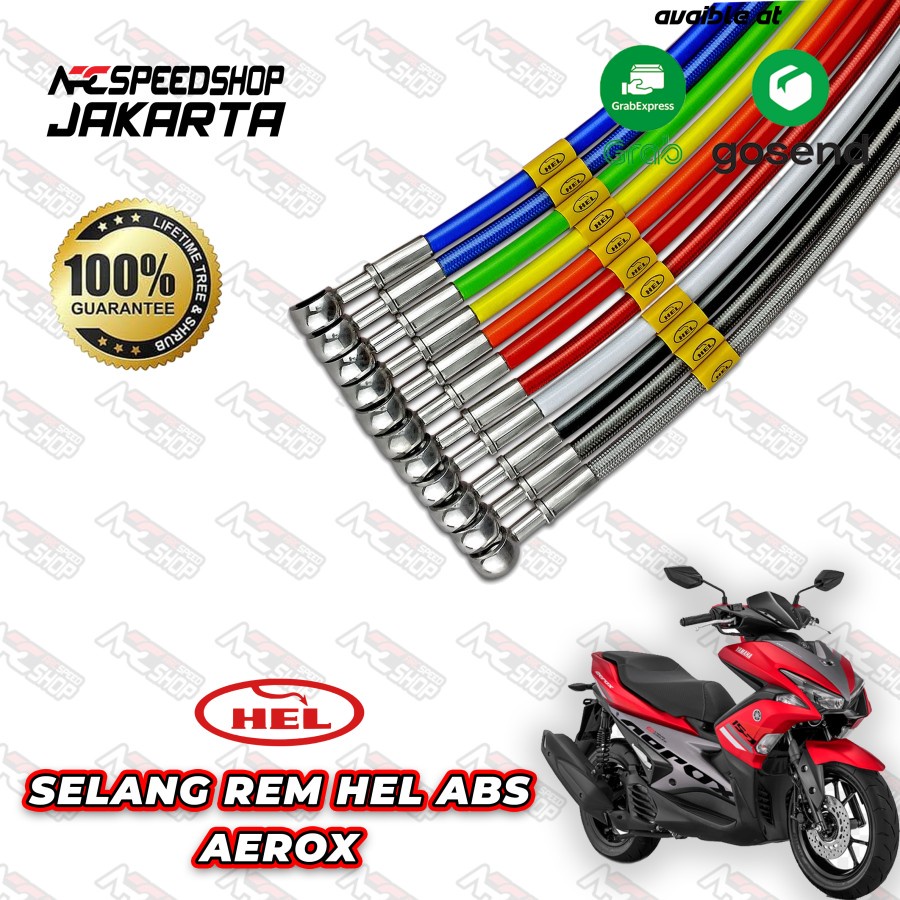 Selang Rem HEL Yamaha Aerox 155 ABS