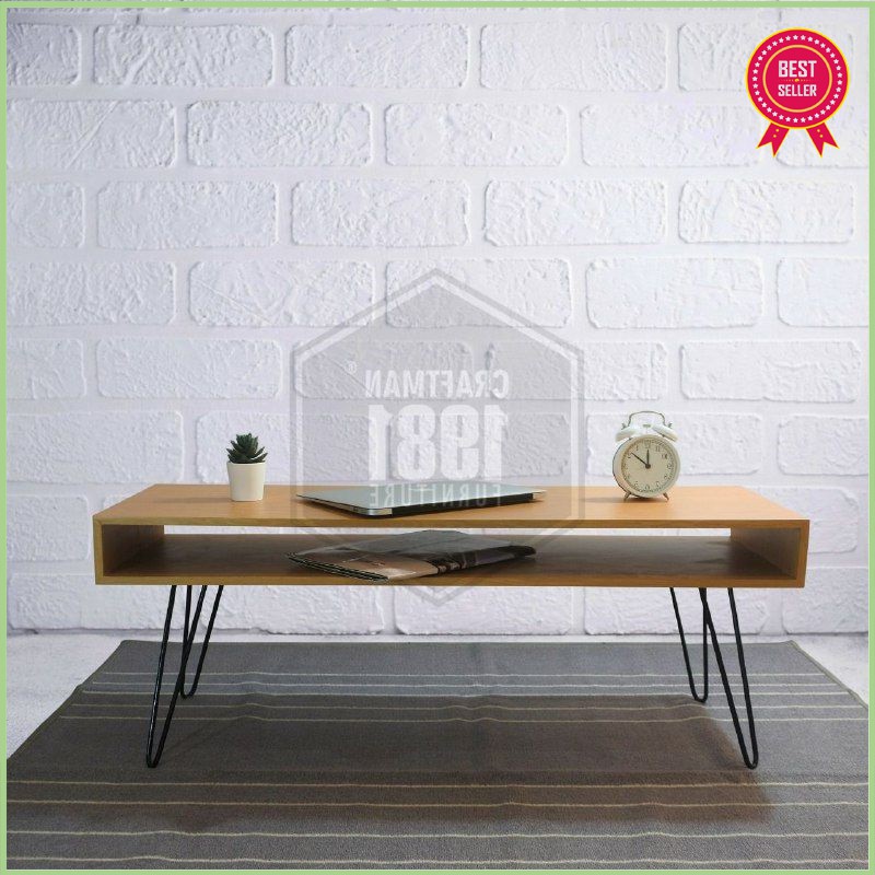 Meja Tamu Nakas Sidetable Coffeetable  100x35 Murah Modern Minimalis