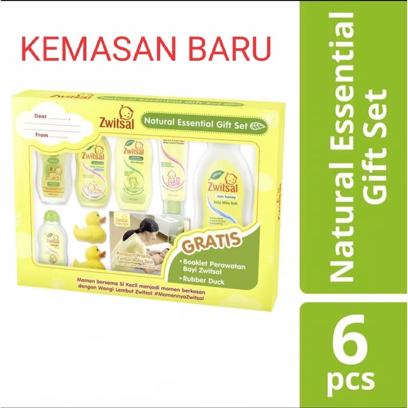 Zwitsal Baby Natural Set Box Hampers Bayi Kado Lahiran Gift Melahirkan