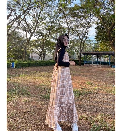 ㈥SUPER PROMO overall yola motif YOVITA  / overall bella / overall pita belakang / overall yolla / ov