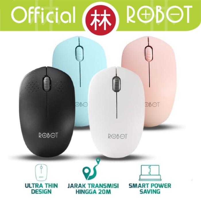 Robot M210 2.4G Wireless Optical Mouse