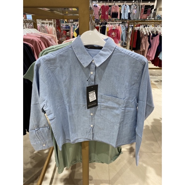 kemeja wanita dewasa model crop by benhill