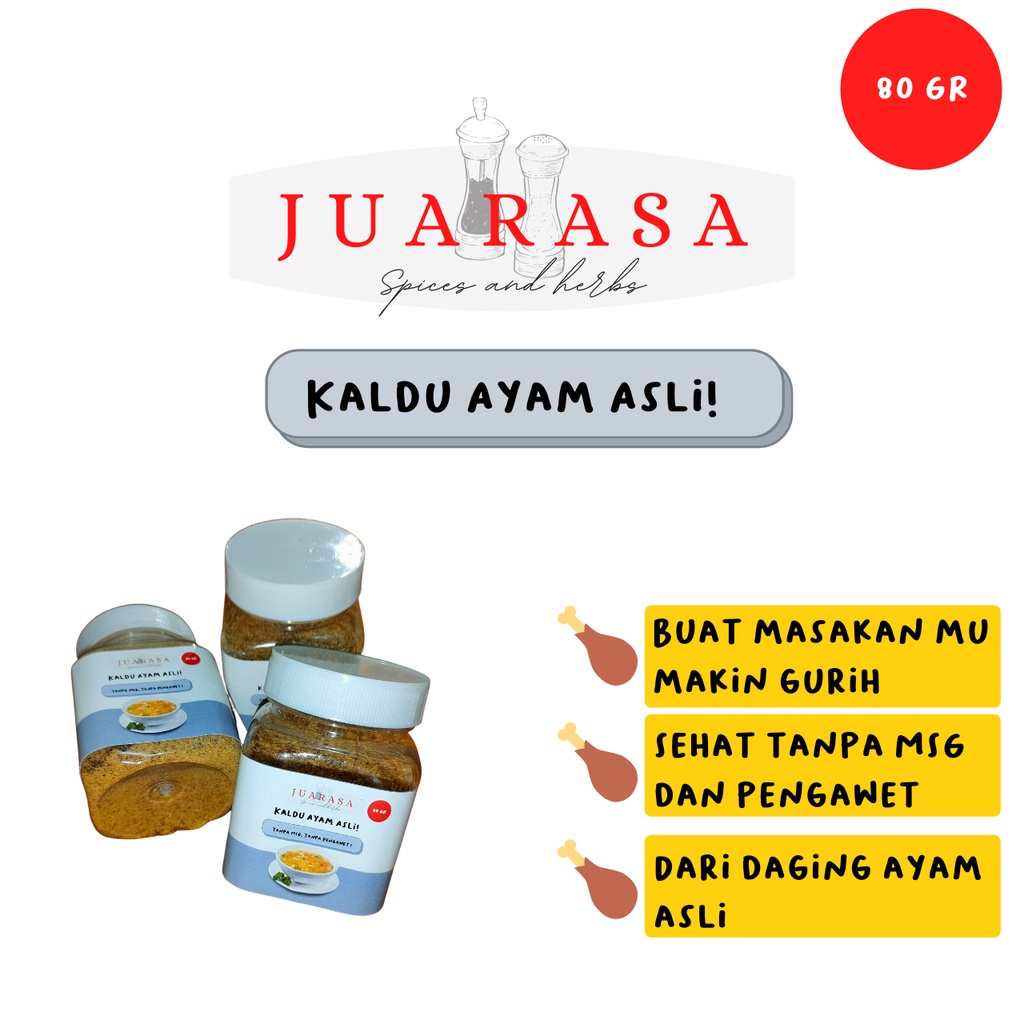 

Kaldu Ayam Pelezat Alami Tanpa MSG dan Pengawet