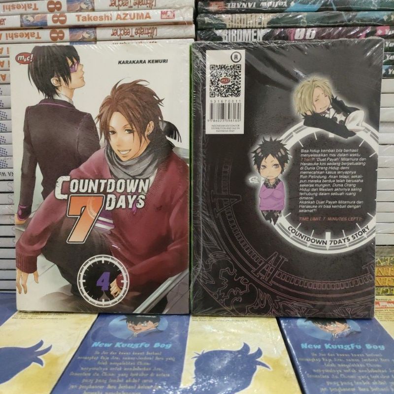 komik baru &amp; original segel - countdown 7 days vol 4